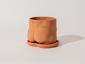 Terracotta Bootie Pot